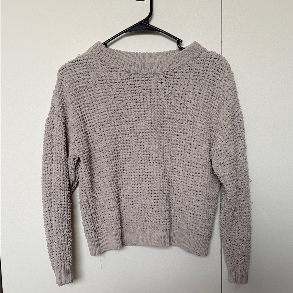 Women’s Cable-Knit Sweater | Size: S